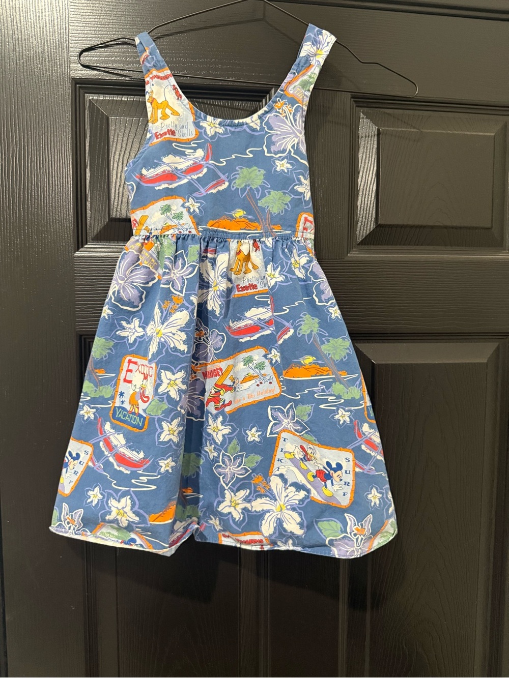 Vintage Disney Hawaiian dress